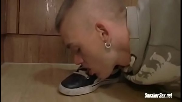 Delicious video of several men having sex with Nike and Adidas sneakers and also wearing socks Part 1