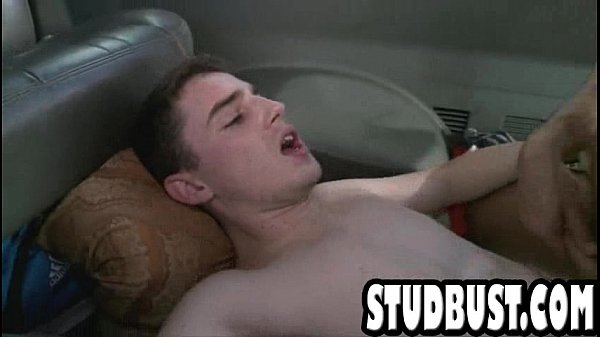 Skinny amateur stud gets fucked doggystyle